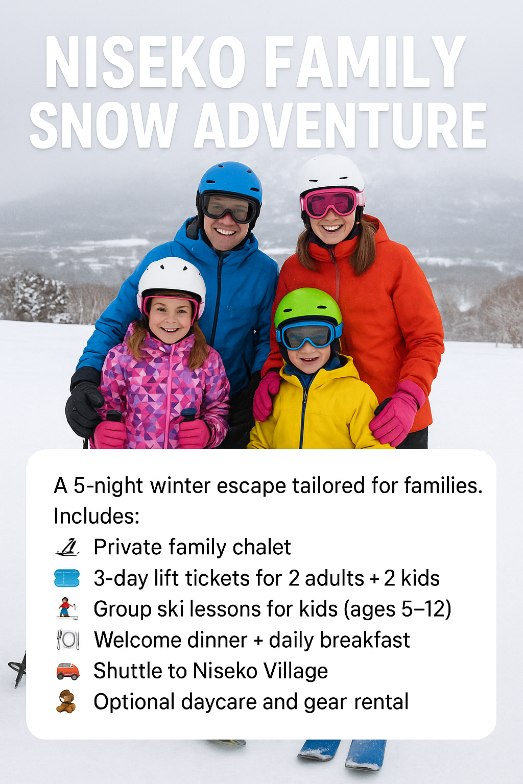 5-Night Winter Family Escape